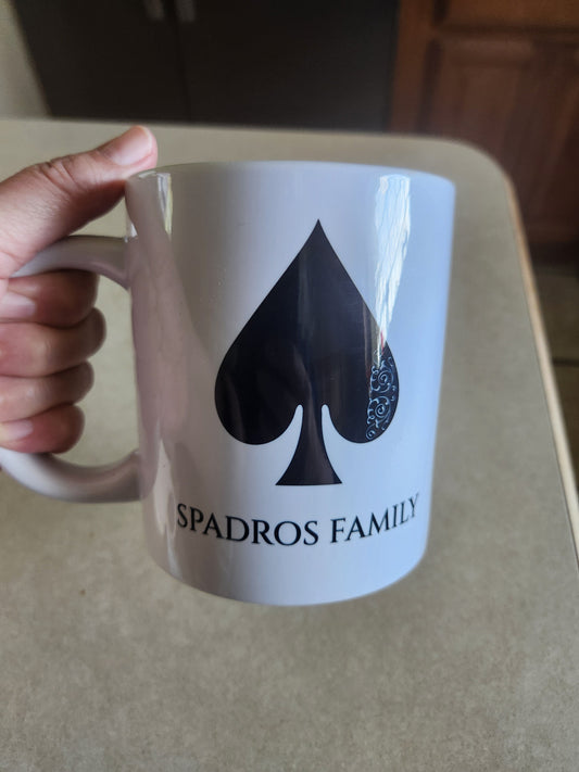 Spadros Family mug - Patricia Loofbourrow