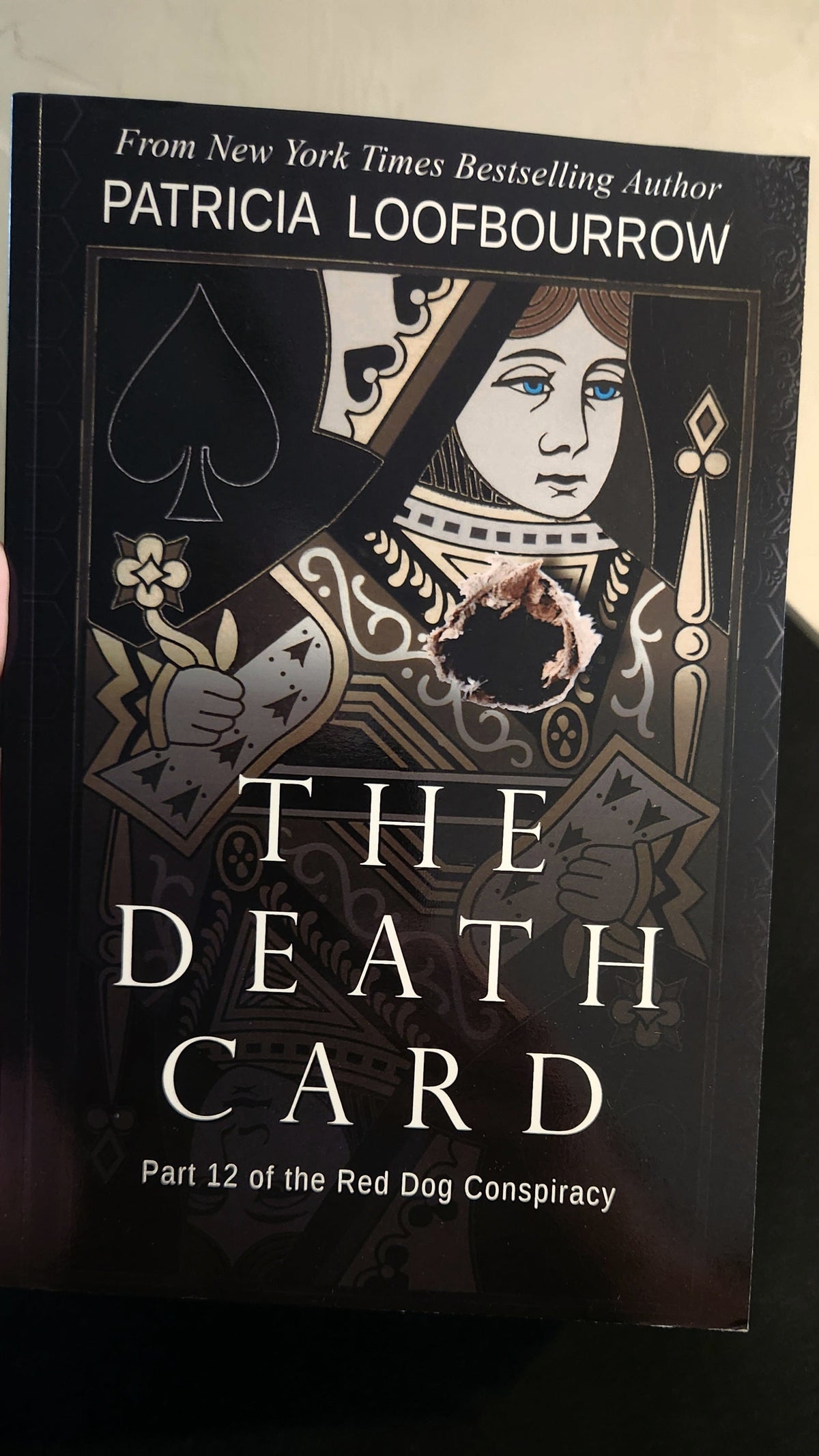 [Signed paperback] The Death Card - Patricia Loofbourrow