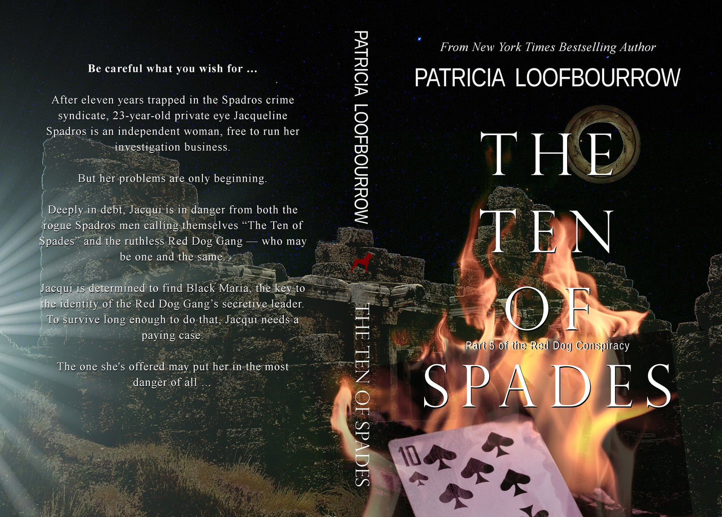 The Ten of Spades [signed hardcover] - PatriciaLoofbourrow
